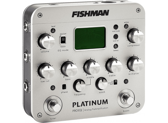Fishman Platinum Pro EQ Preamplificador Analógico Fishman Platinum Pro EQ Preamplificador Analógico